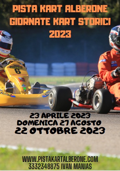 DOMENICA 22 OTTOBRE KART STORICI