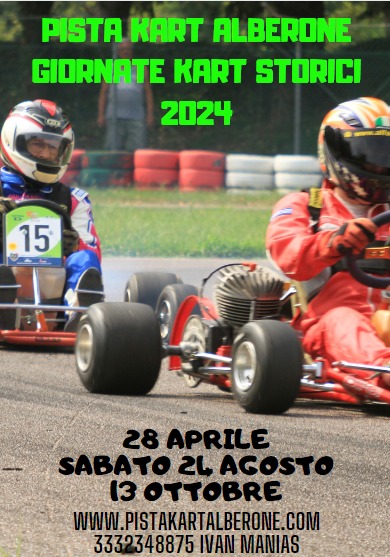 DOMENICA 28 APRLE 1a GIORNATA KART STORICI