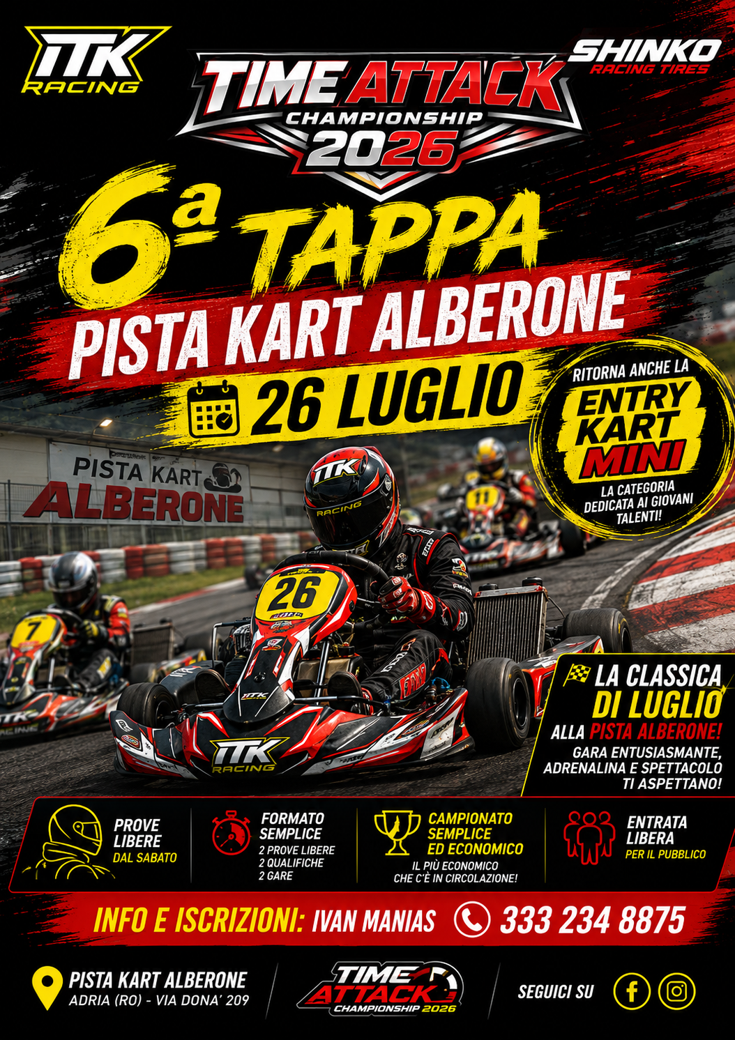 6° PROVA TIME ATTACK CHAMPIONSHIP 2026